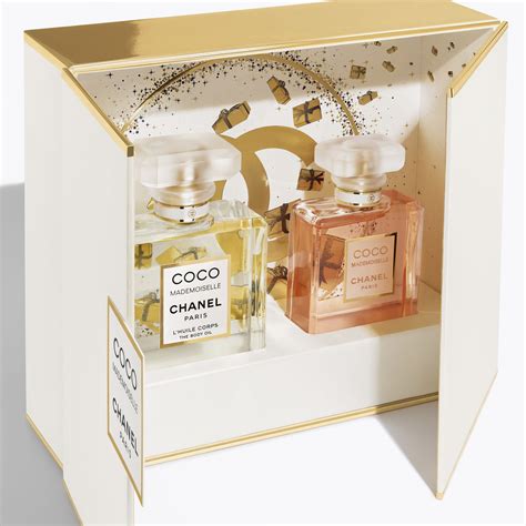 chanel box sets|chanel coco mademoiselle set.